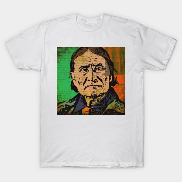 GERONIMO-APACHE T-Shirt by truthtopower